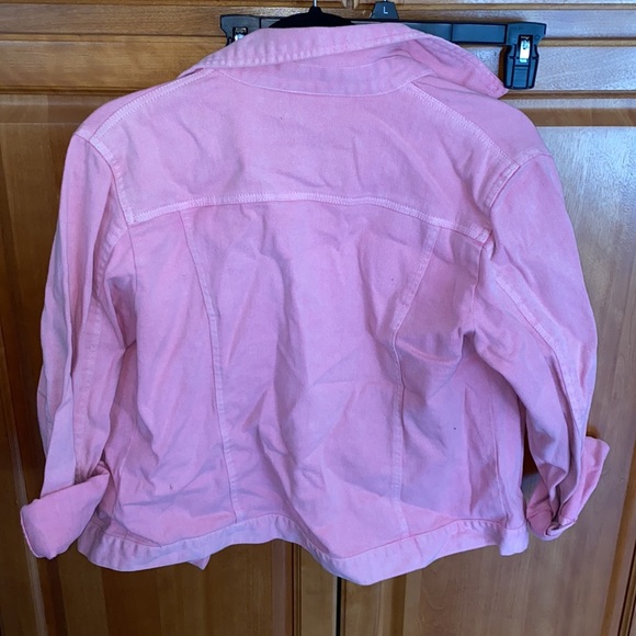 Pink jean jacket - Picture 4 of 4